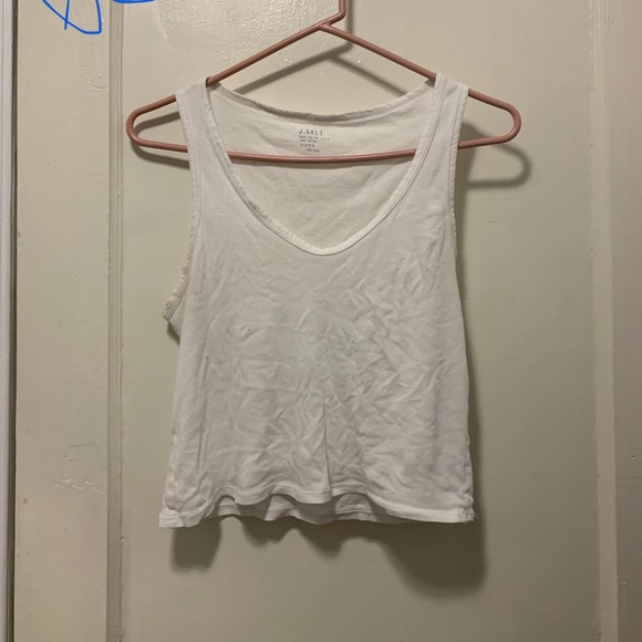 Brandy Melville Tops - Authentic John Galt white crop top
